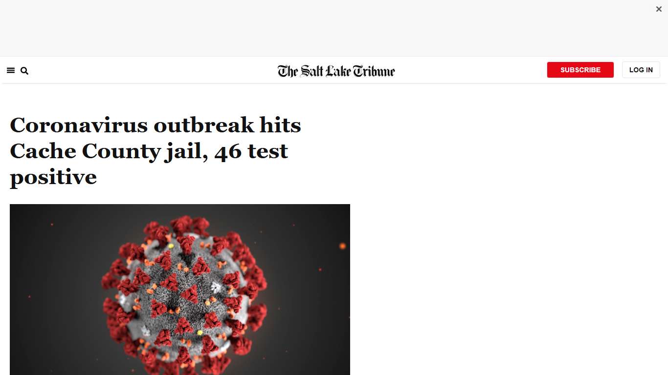 Coronavirus outbreak hits Cache County jail, 46 test positive