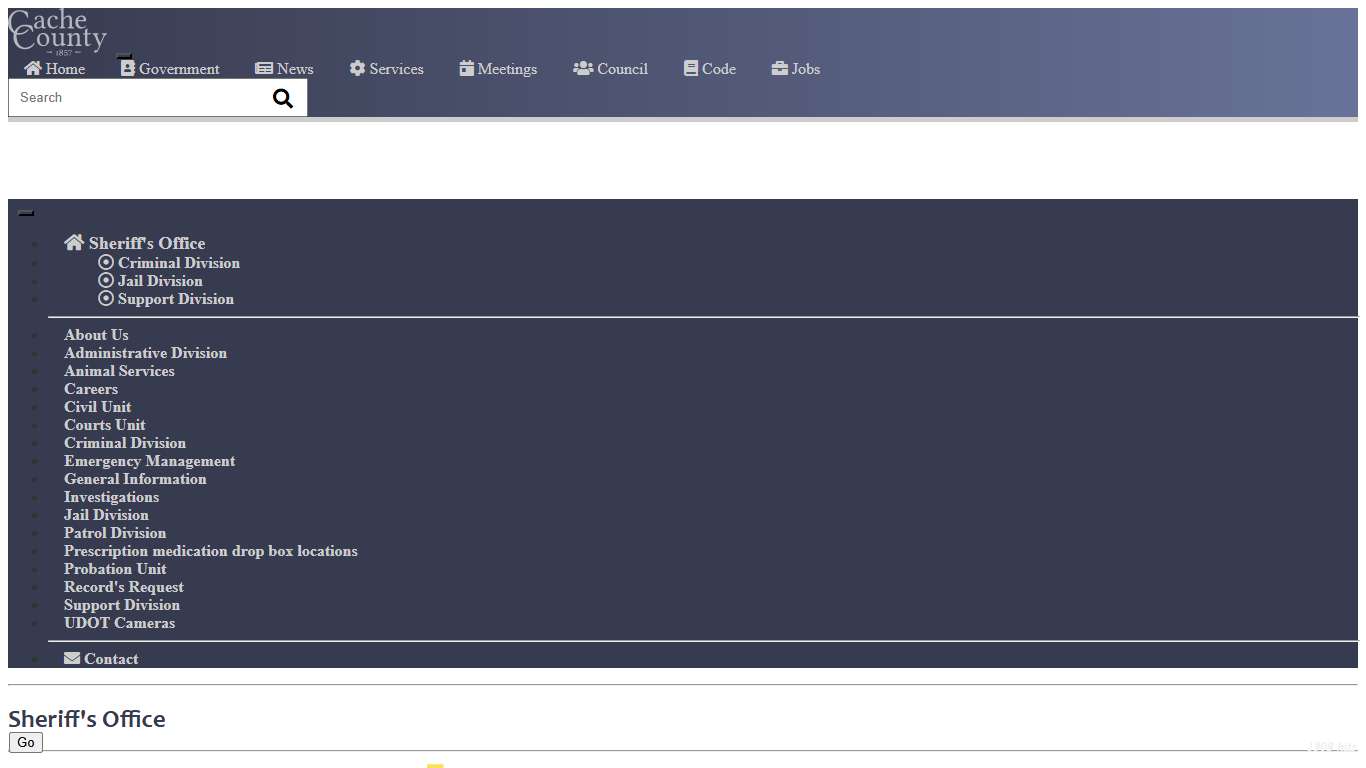 Official Site of Cache County, Utah - Sheriff's Office